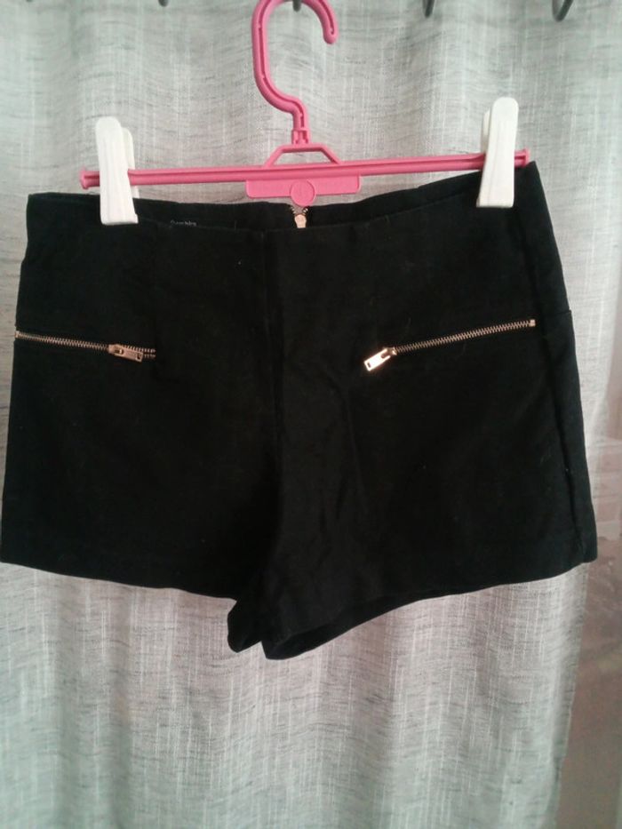 Short noir Bershka