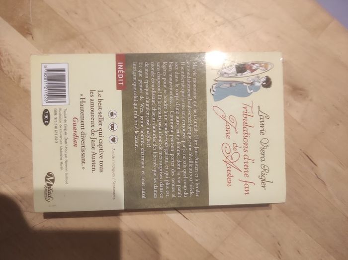 Tribulations d'une fan de Jane Austen Laurie Viera Rigler Milady Romance 2013 - photo numéro 3