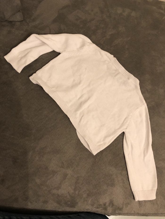 Boléro blanc noeud - photo numéro 2