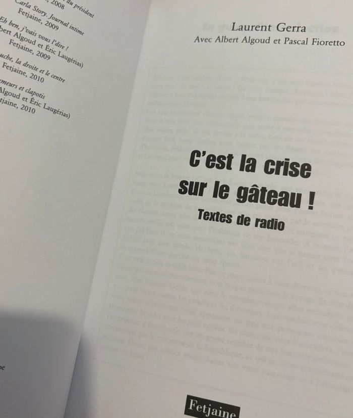 Livre de Laurent Gerra - photo numéro 3