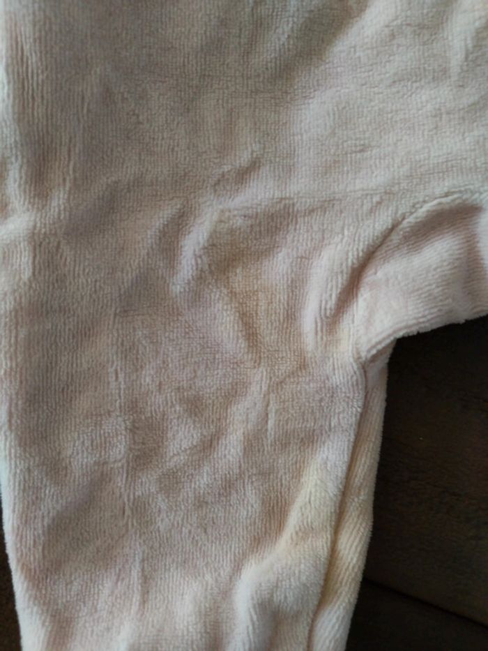 Grenouillère bébé fille 1 mois pyjama combinaison rose - photo numéro 4