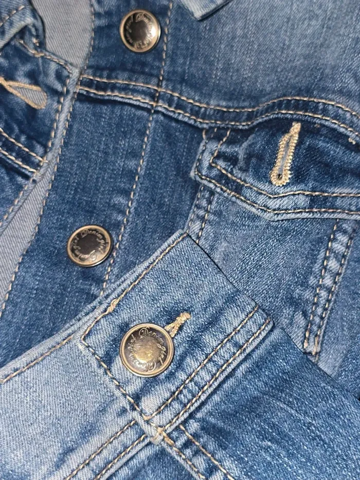 Veste en jean cintrée - photo numéro 3