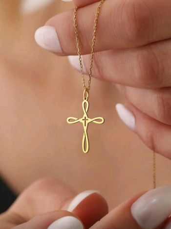 Collier croix Chrétienne 