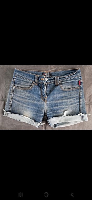 Short en jean femme Morgan