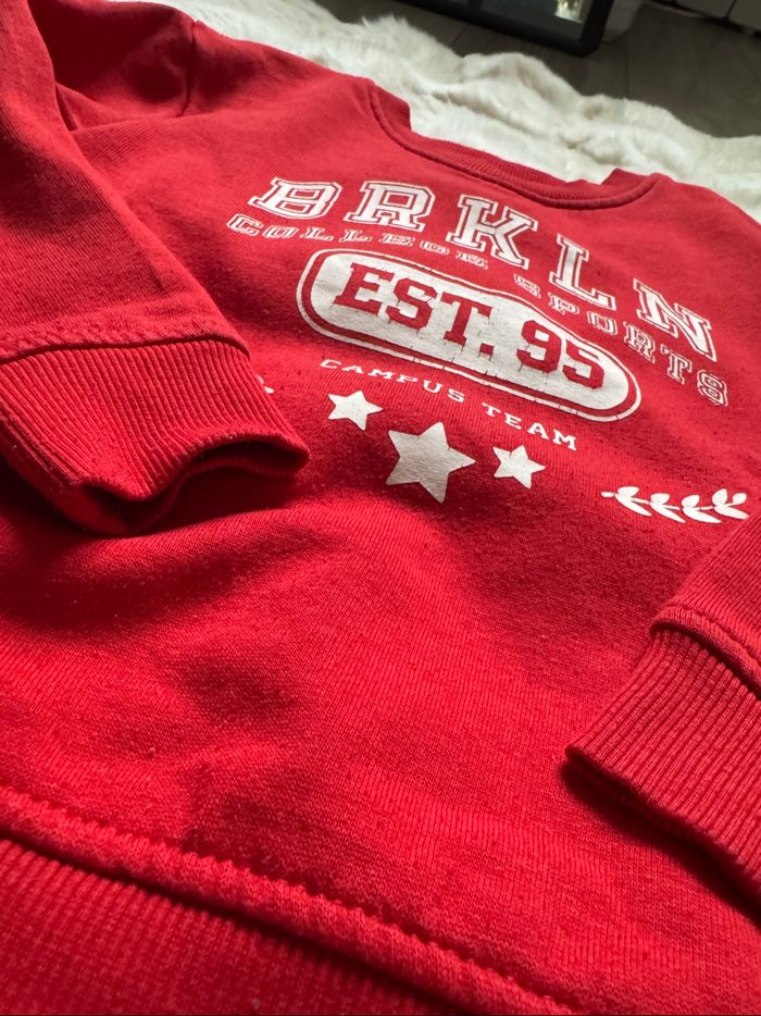 👕 sweat garçon - 4 ans - orchestra - 104 cm - bon état - photo numéro 4