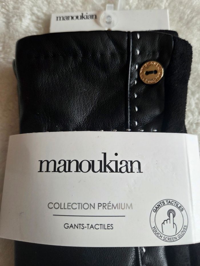 Gants tactiles neufs Manoukian - photo numéro 3