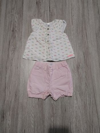 Ensemble 3 mois fille