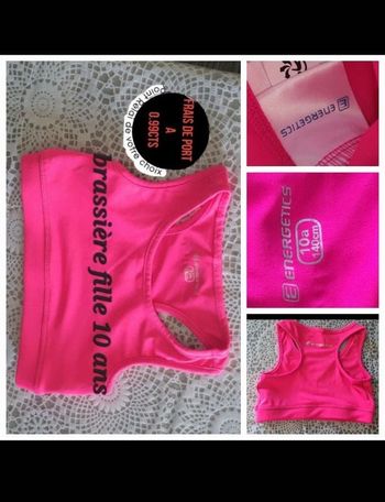 Brassière fille 10 ans Rose intersport