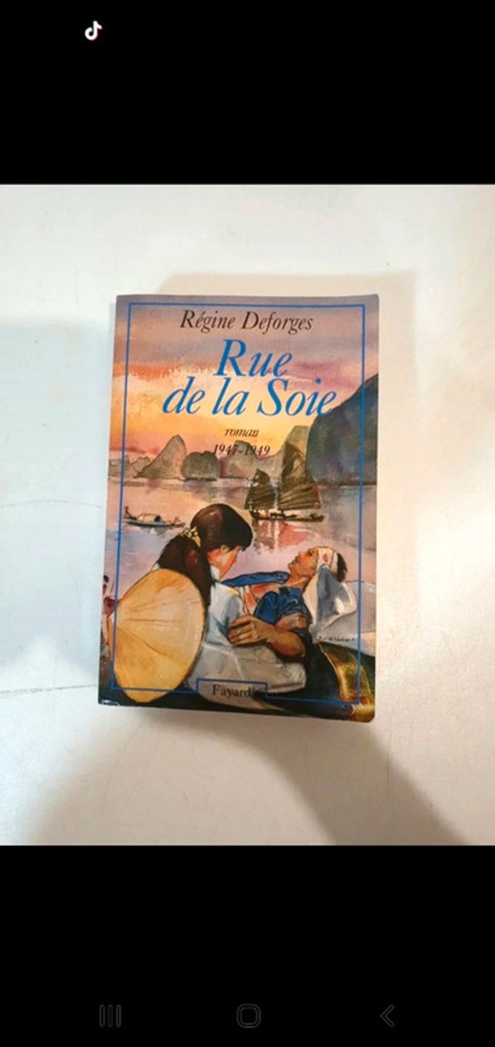 Livre Rue du soie