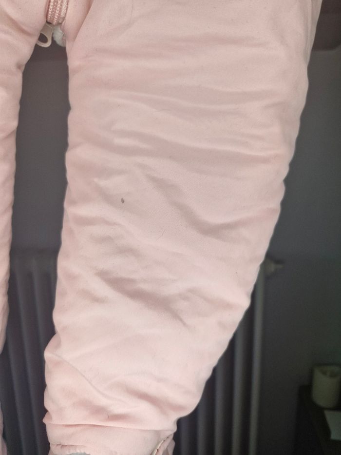 Combinaison molletonnée rose fille 18 mois - photo numéro 6