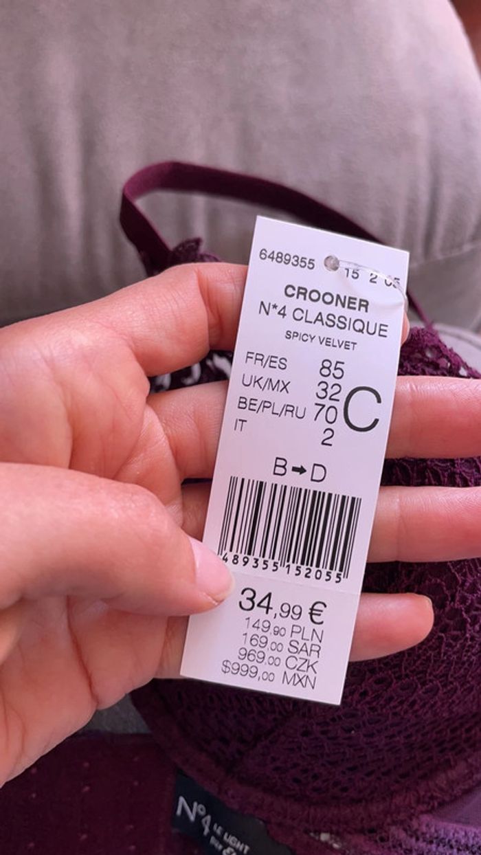 Soutien gorge Etam Taille 85 C - photo numéro 11