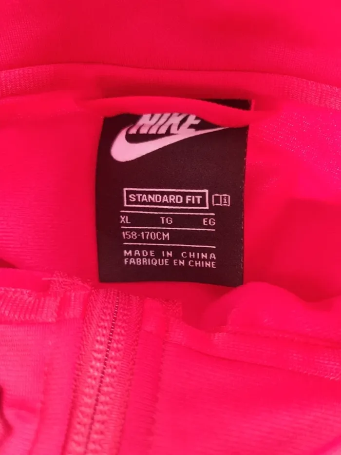 Ensemble jogging rouge/noir Nike Femme Taille S - photo numéro 7