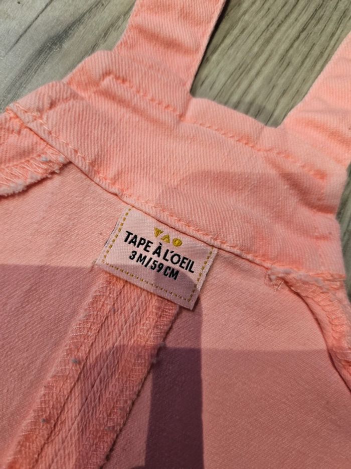 Salopette jupe en jean 3 mois - photo numéro 5