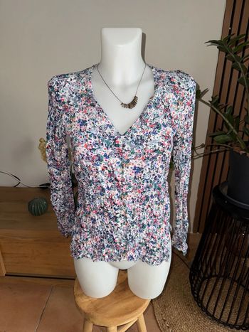 Blouse fleurie