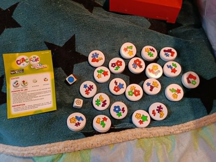 Pièces de jeu Clac clac