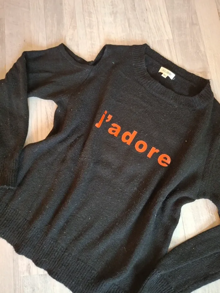 Pull noir J’adore - photo numéro 2