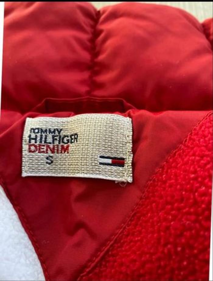 Doudoune sans manches Tommy Hilfiger rose – taille S, col montant - photo numéro 3