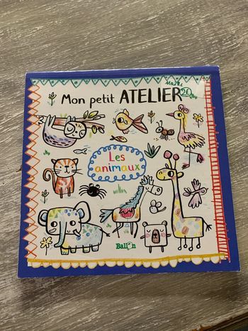 Livre mon petit atelier : les animaux