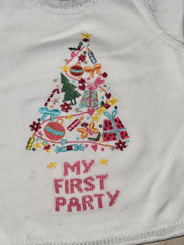 T-shirt et pull de Noël 6 mois - photo numéro 2