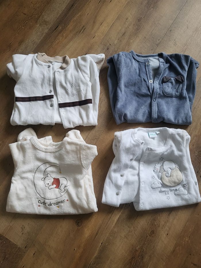 Lot 4 pyjama 1 mois