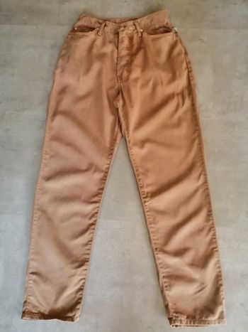 Pantalon marron clair jean fin Votre Nom Taille 38