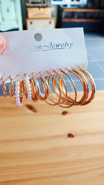 Ensemble boucles d'oreilles