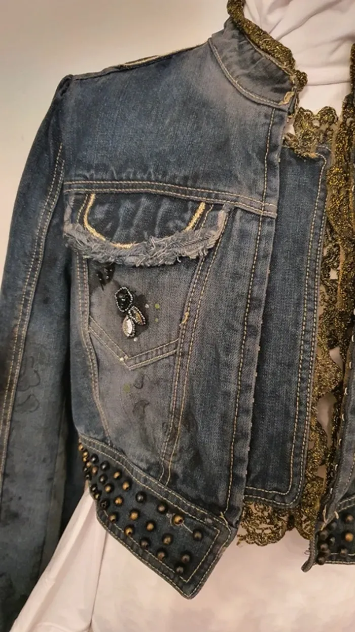Veste en jeans - photo numéro 2