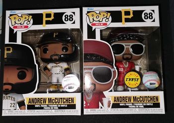Lot 2 Figurines Andrew McCutchen N°88 Sports Offical Major League Baseball 1 Chase+1Normal