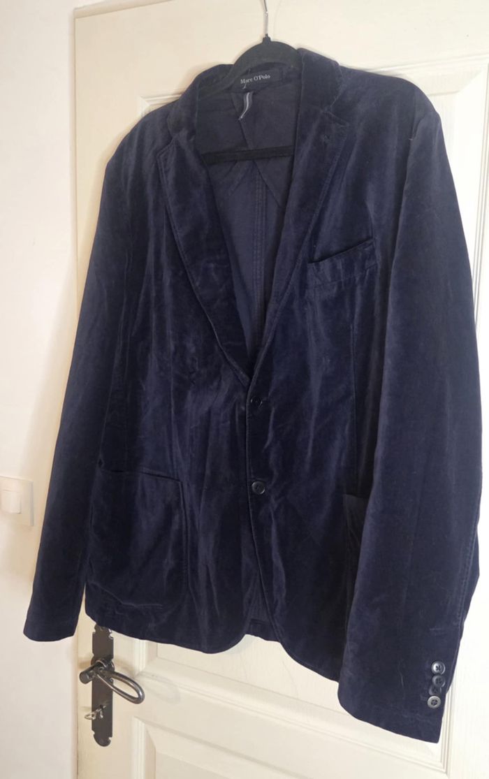 BLAZER MARC O’POLO 56 (XL/XXL) – VELOURS COTON – ÉTAT NEUF - photo numéro 5