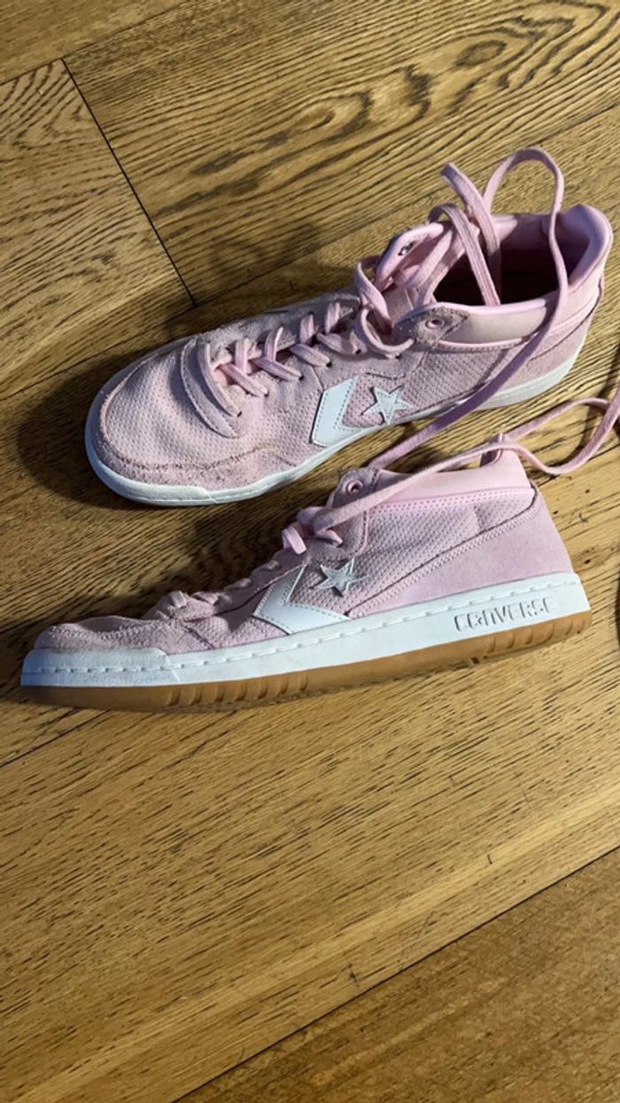 Sneakers Converse rose - photo numéro 2