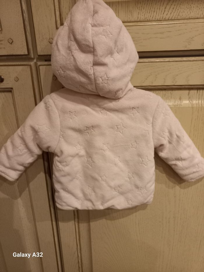 Manteau rose pâle licornes - photo numéro 2