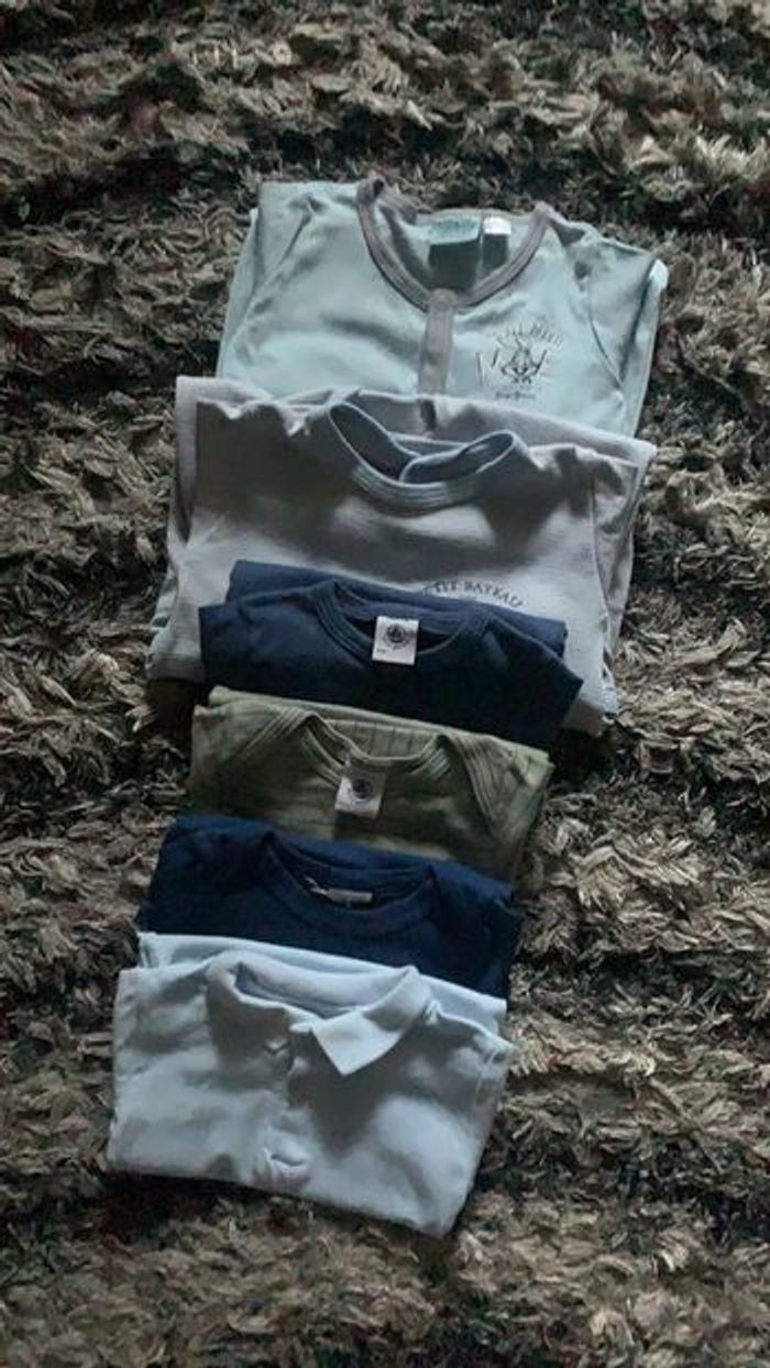 Lot de 2 grenouillères et 4 bodies - photo numéro 19