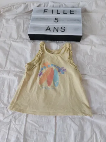 Débardeur fille 5 ans Kiabi