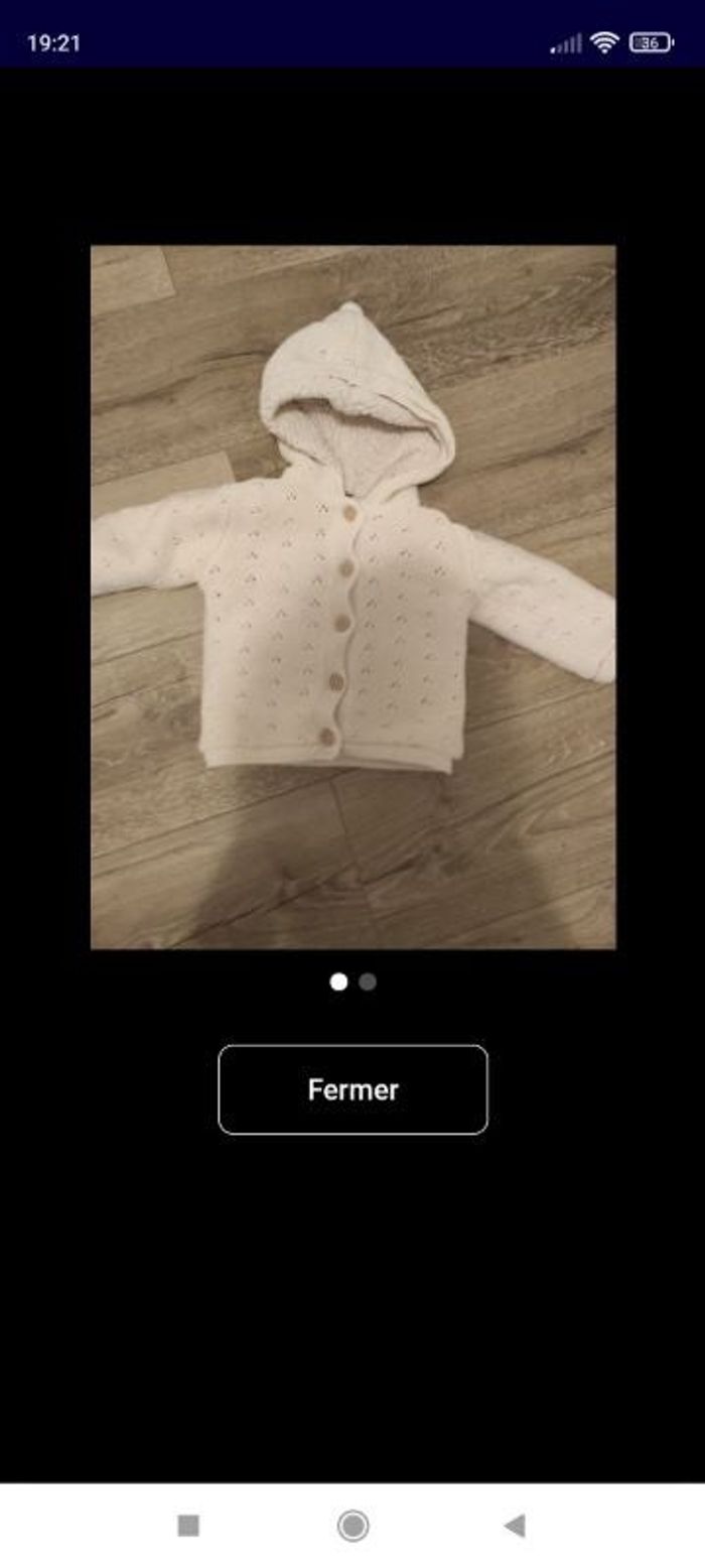Pull à capuche