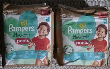 Couches Pampers Harmonie Pants taille 6x2