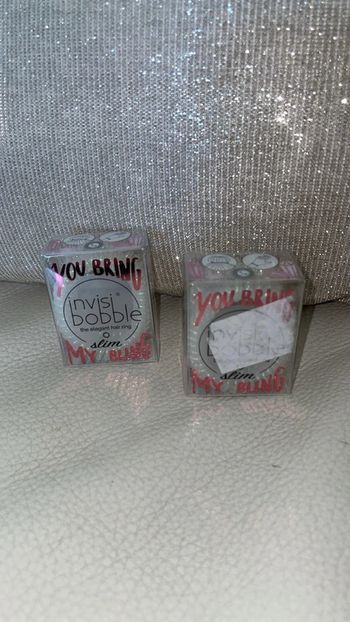Invisibobble Slim "You Bring My Bling" - Neufs sous emballage !