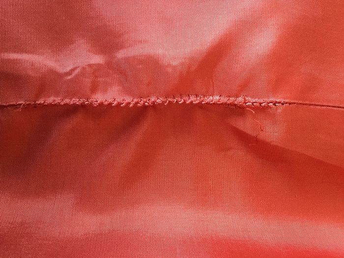 Vintage-Veste orange courte, cintrée-Loona Couture - photo numéro 5