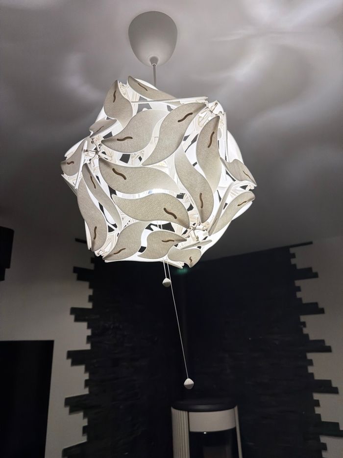 Lustre suspension fleur - photo numéro 4