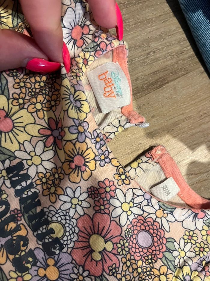 Combi short Minnie Mousse - photo numéro 3