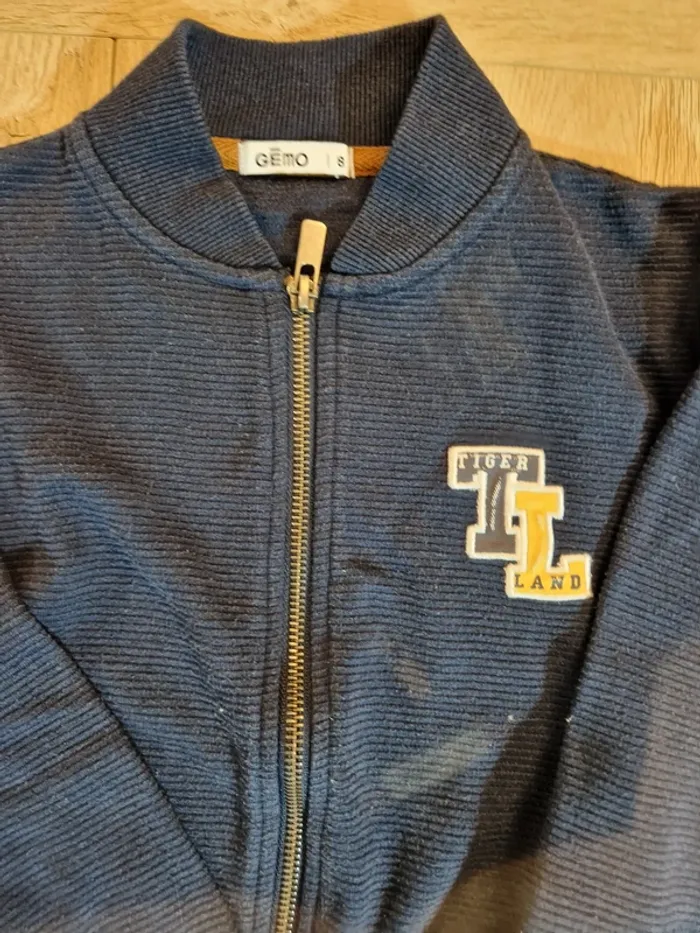 Gilet zippé Gemo garçon 8 ans - photo numéro 4