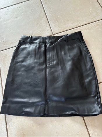 Jupe simili cuir