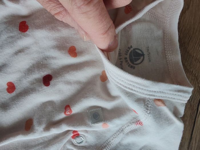Lot de 3 bodys fille  petit bateau - photo numéro 7
