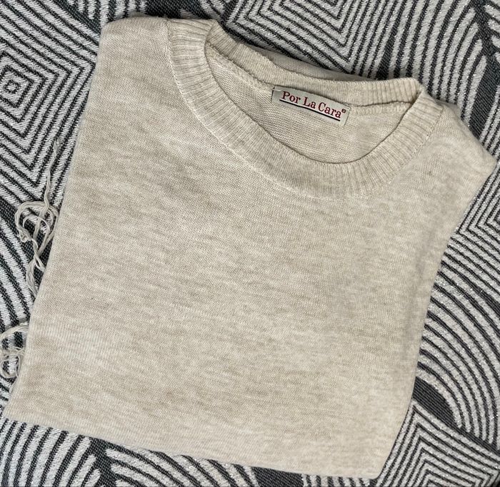 Robe Tricot Côtelé femme taille unique  Por La Cara - photo numéro 4