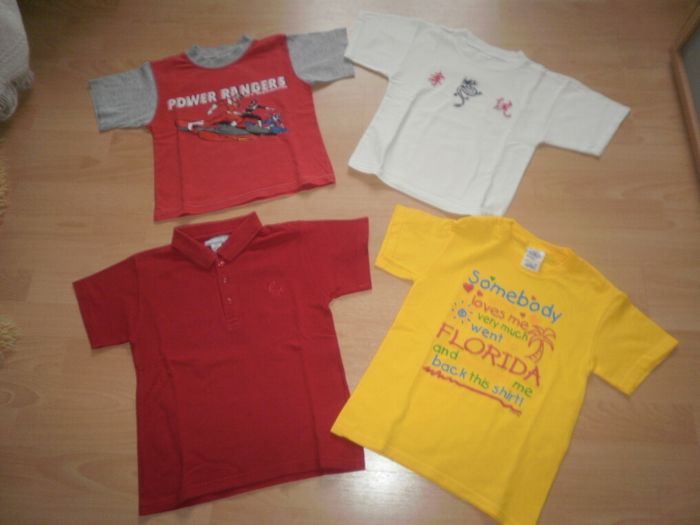 Lot de 8 T-shirts à ML Garçon 6 ans, dont 3 NEUFS - photo numéro 2