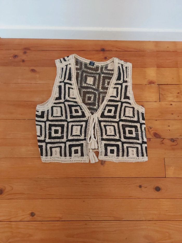Gilet  en crochet - photo numéro 5