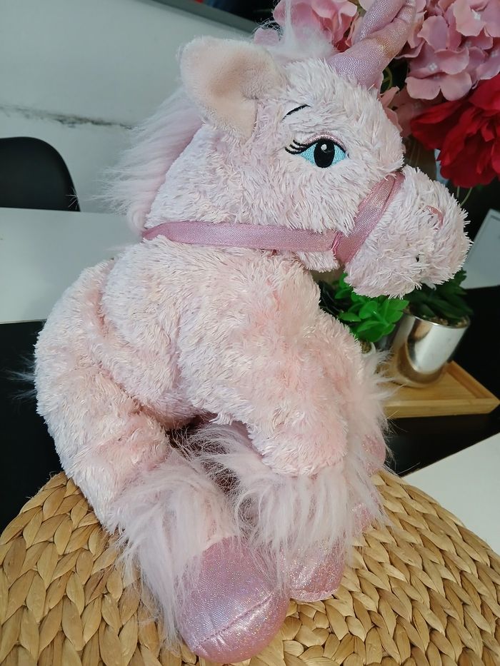Péluche licorne rose 🌸 - photo numéro 5