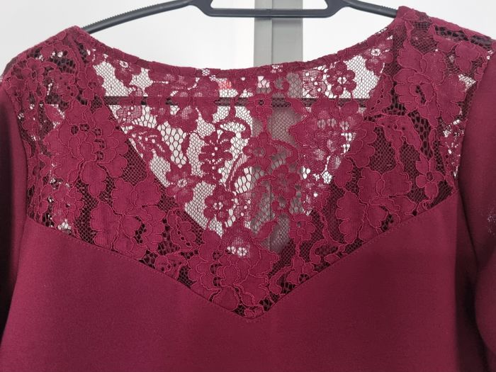 Robe Camaïeu Bordeaux - photo numéro 3