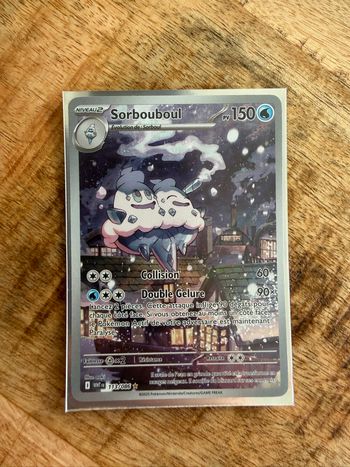 Carte Pokémon sorbouboul 113/86 mint 