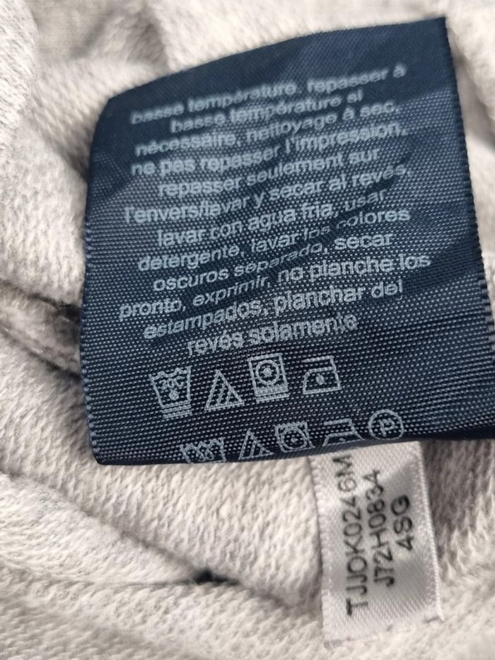 Sweat Tommy Hilfiger gris – Taille S/36 Femmes - photo numéro 7