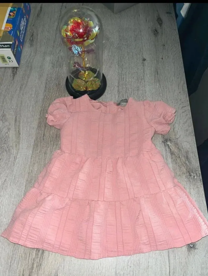 🎀 Jolie robe rose pour fille 🎀